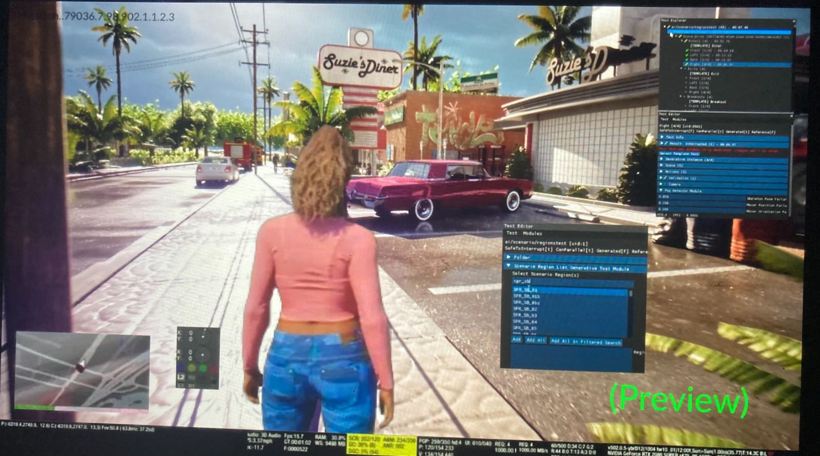 《GTA6》泄露的截图摘要和早期图片一瞥
