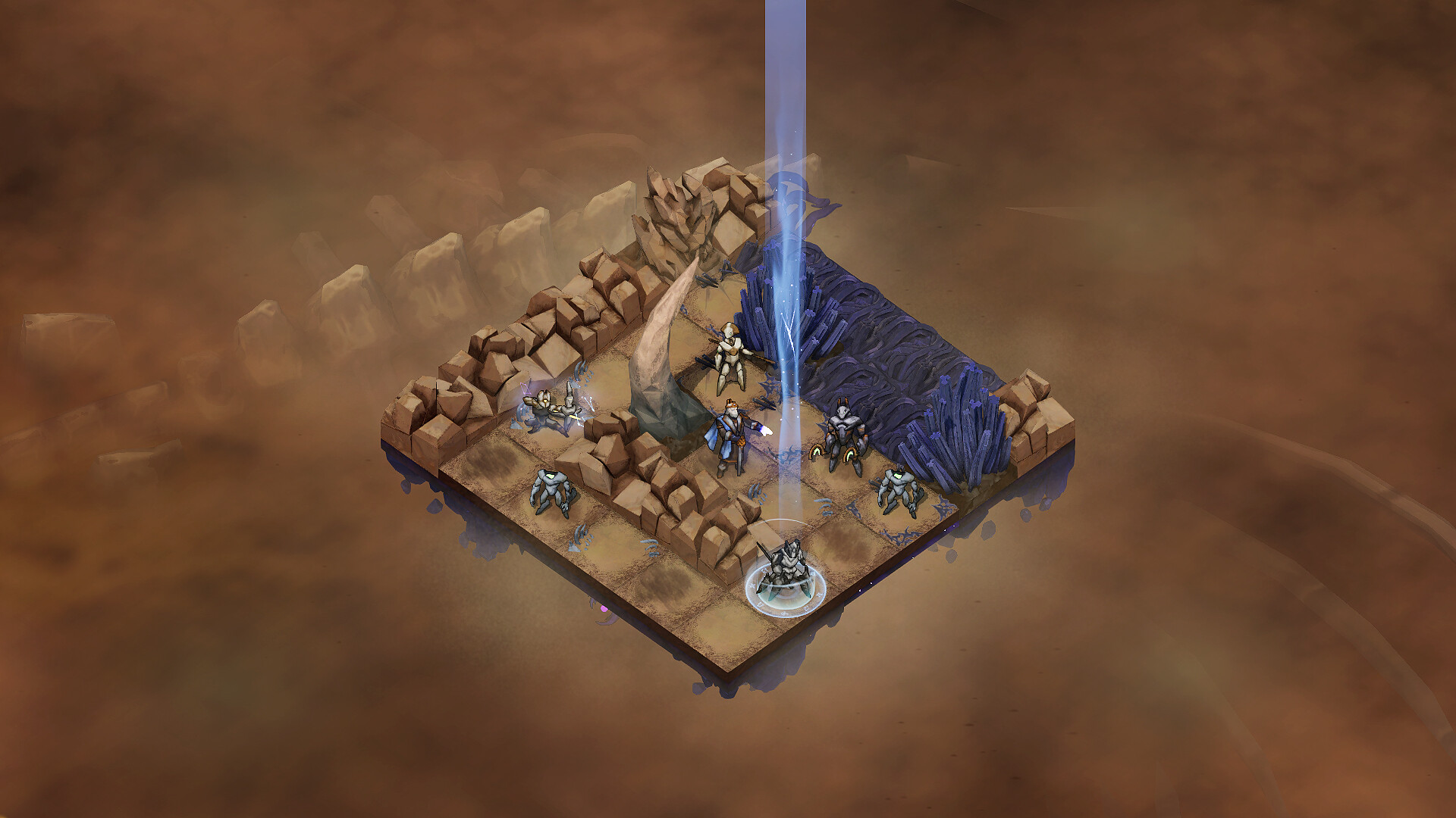 拯救地球！新策略RPG作品发布于《断面寄生：二元突破》
