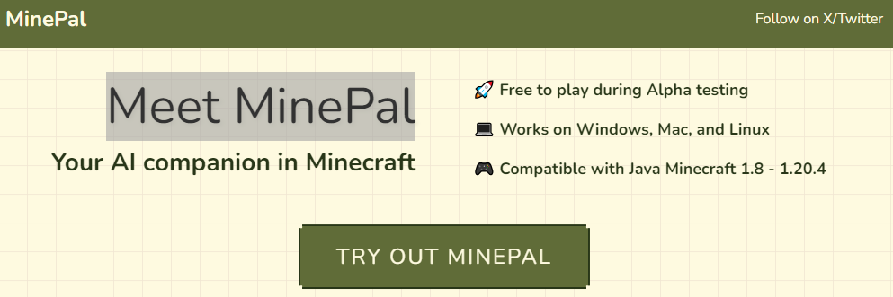 人工智能专家测试《我的世界》新应用直接口头指示人工智能合作伙伴做事
