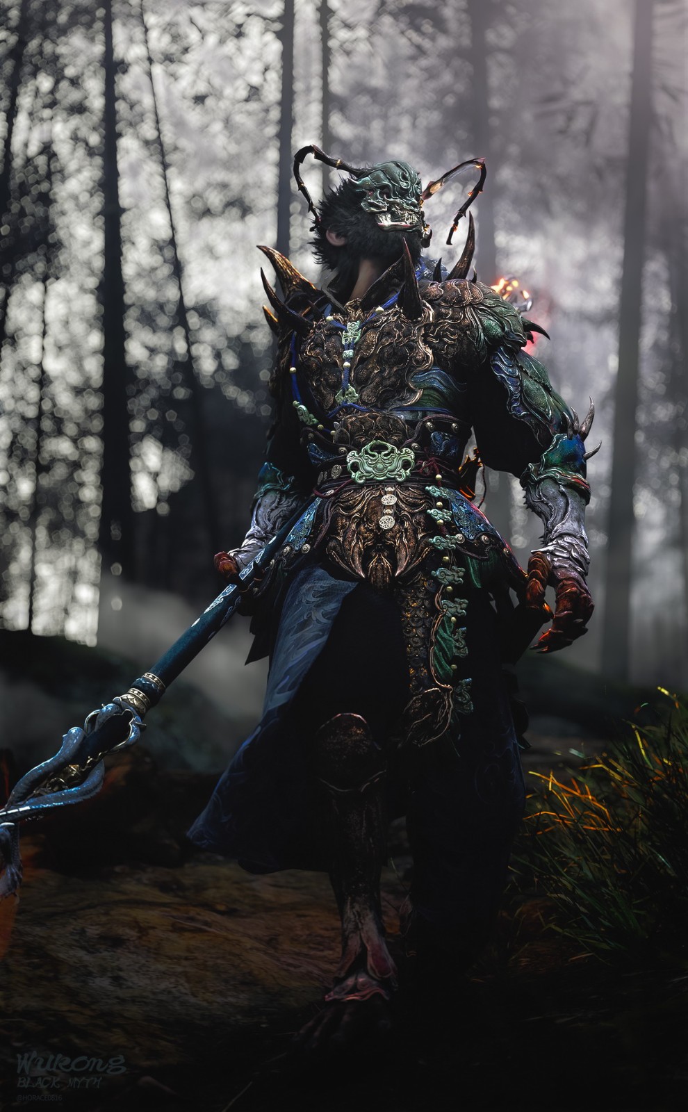 《黑神话：悟空》壁纸级截图：迷人的风景，美丽的四姐妹
