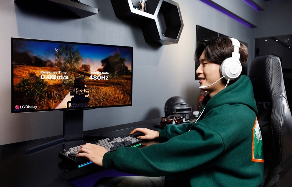 LG宣布批量生产27英寸QHD@480Hz游戏OLED面板，瞄准高端游戏市场
