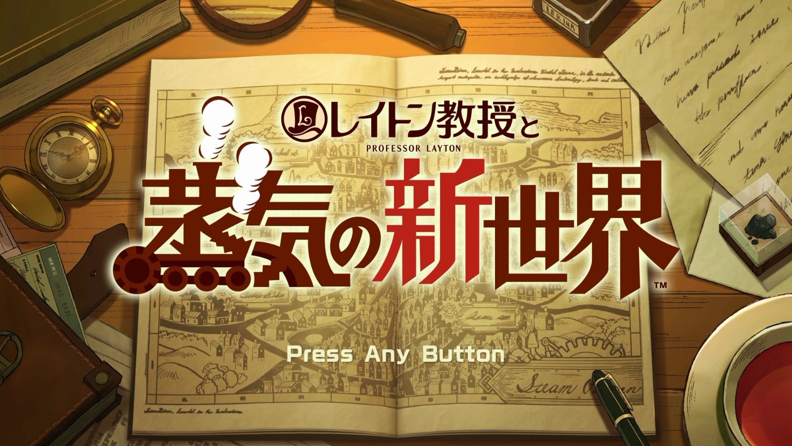 《雷顿教授与蒸气新世界》TGS12分钟真机
